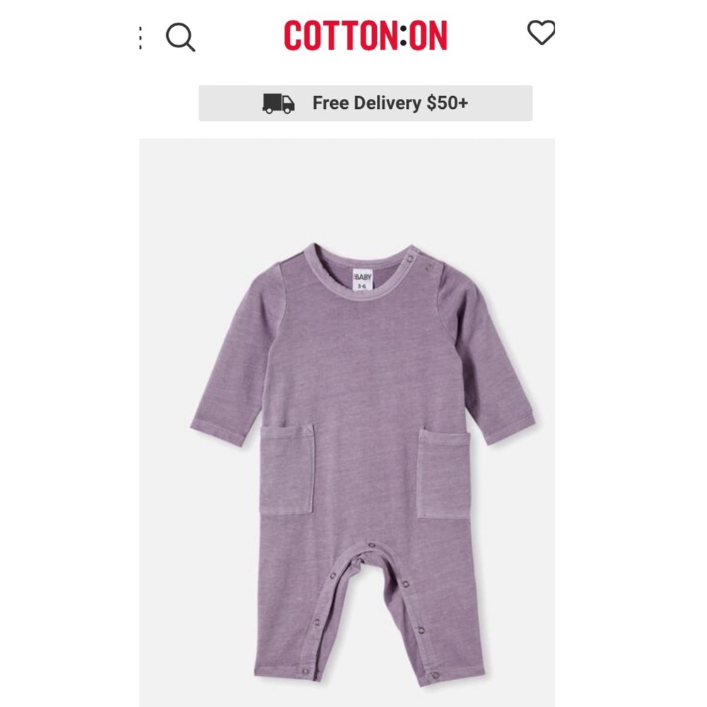 ISO Cotton:On Larson Snap Romper